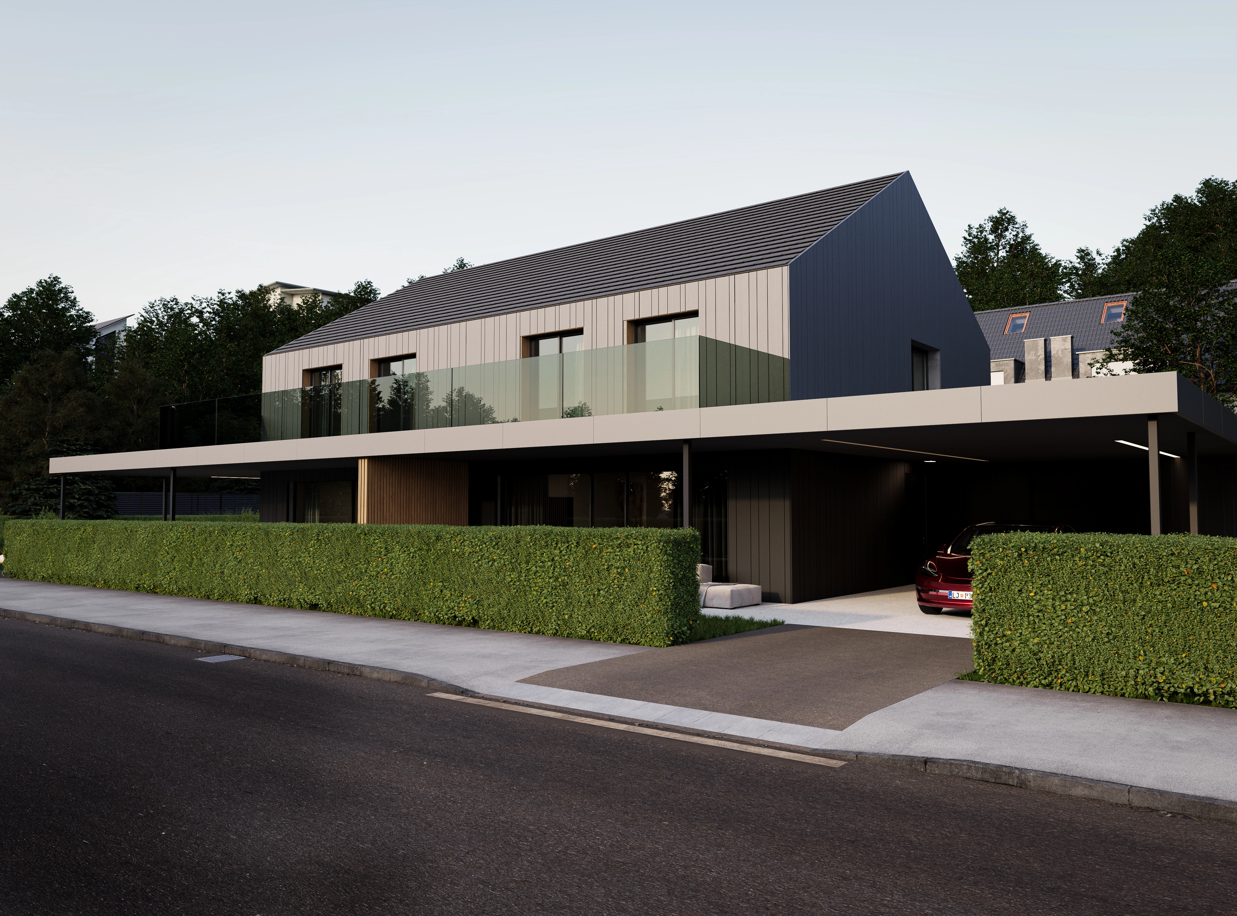 Dvojček exterior view